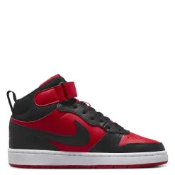 Big Kid (3.5-7)*Nike Boy's , Court Borough Mid 2 Sneaker - Big Kid University Red/Black-White