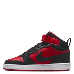 Big Kid (3.5-7)*Nike Boy's , Court Borough Mid 2 Sneaker - Big Kid University Red/Black-White