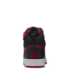 Big Kid (3.5-7)*Nike Boy's , Court Borough Mid 2 Sneaker - Big Kid University Red/Black-White