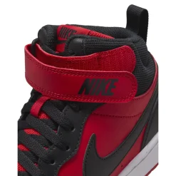 Big Kid (3.5-7)*Nike Boy's , Court Borough Mid 2 Sneaker - Big Kid University Red/Black-White