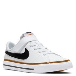 Little Kid (10.5-3)*Nike Boy's , Court Legacy Sneaker - Little Kid White/Black/Gum