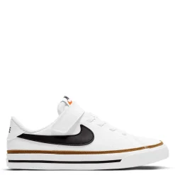 Little Kid (10.5-3)*Nike Boy's , Court Legacy Sneaker - Little Kid White/Black/Gum