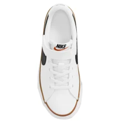 Little Kid (10.5-3)*Nike Boy's , Court Legacy Sneaker - Little Kid White/Black/Gum