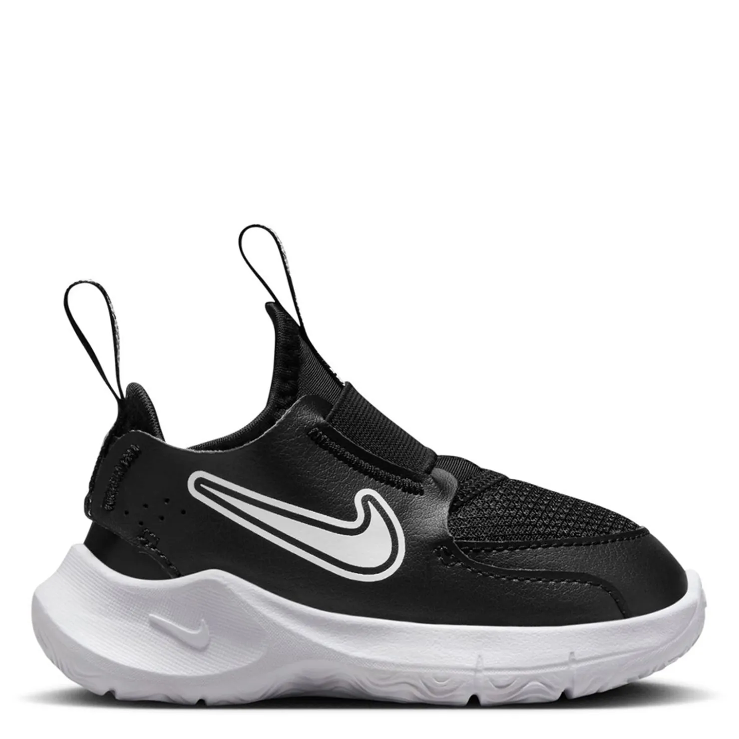 Toddler (3.5-10)*Nike Boy's , Flex Runner 3 Sneaker - Toddler Black/White
