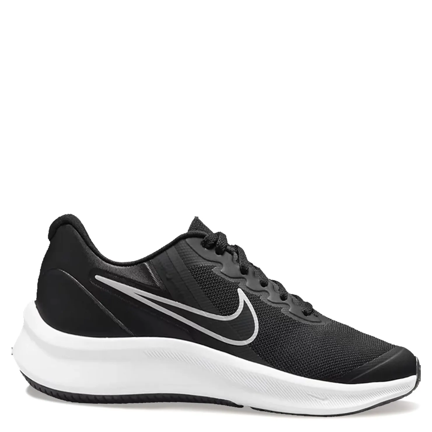 Big Kid (3.5-7)*Nike Boy's , Star Runner 3 Sneaker - Big Kid Grey/Black/Blue