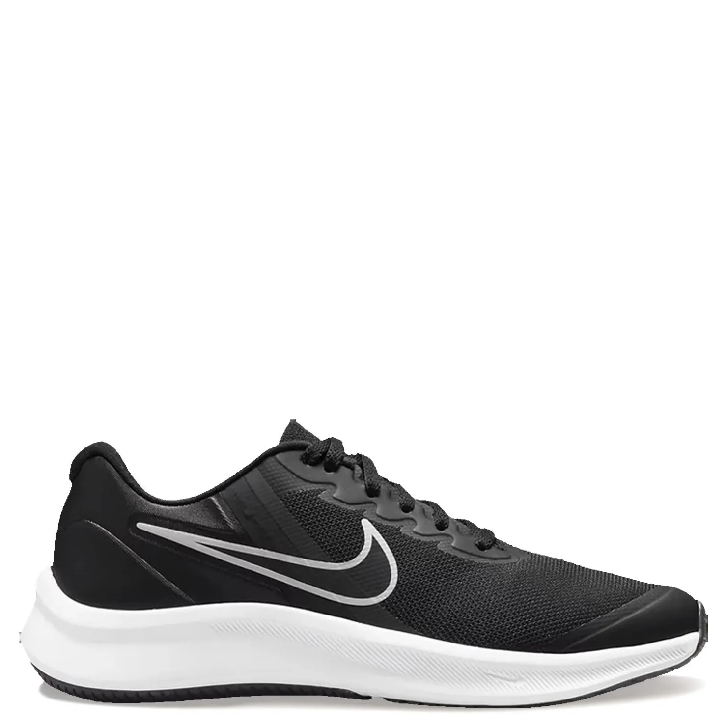 Big Kid (3.5-7)*Nike Boy's , Star Runner 3 Sneaker - Big Kid Grey/Black/Blue