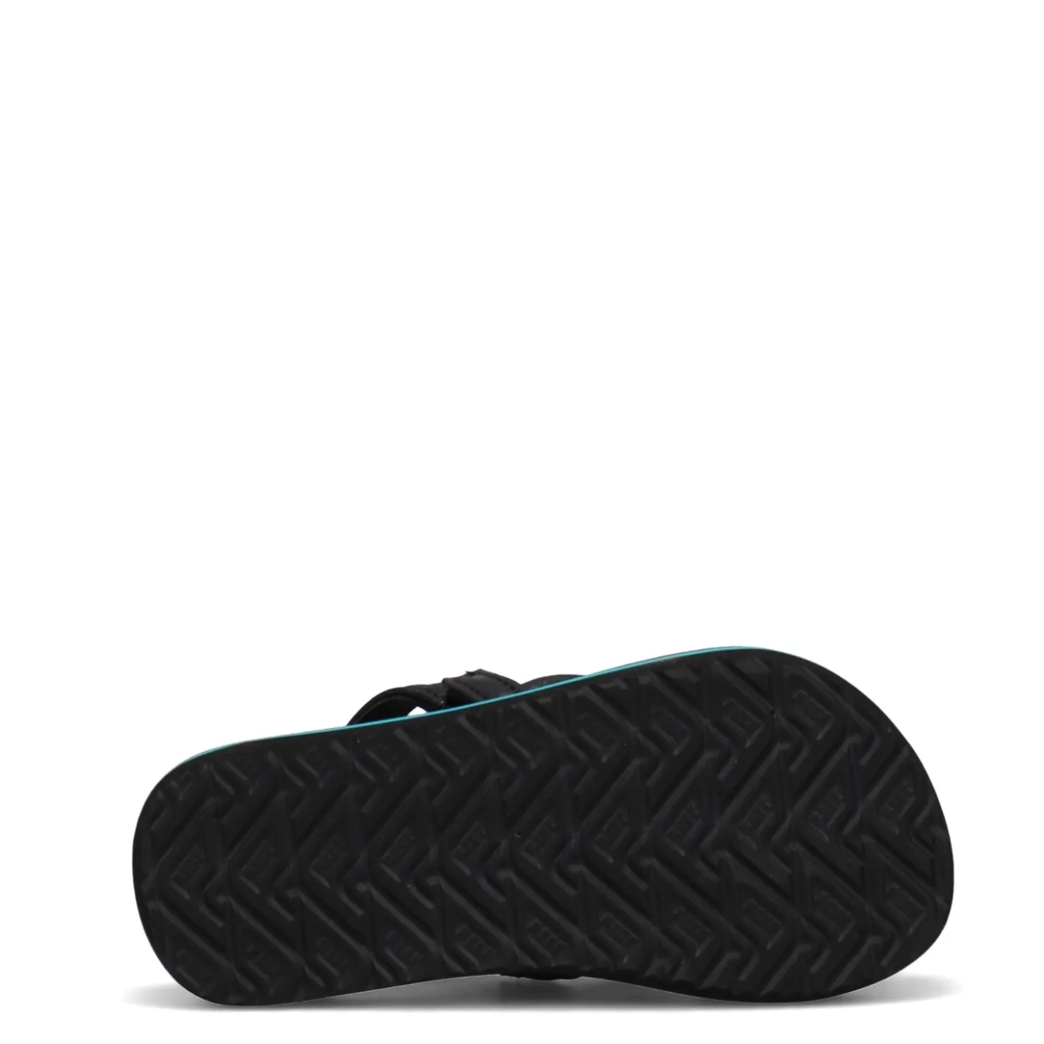 Sandals*Reef Boy's , Little Ahi Sandal - Toddler & Little Kid Aqua Palms