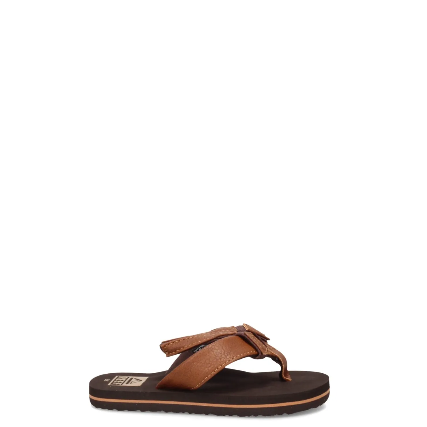 Sandals*Reef Boy's , Little Twinpin Sandal - Toddler & Little Kid Brown
