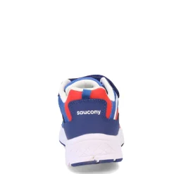Little Kid (10.5-3)*Saucony Boy's , Dash AC Sneaker - Little Kid Blue/Red/White