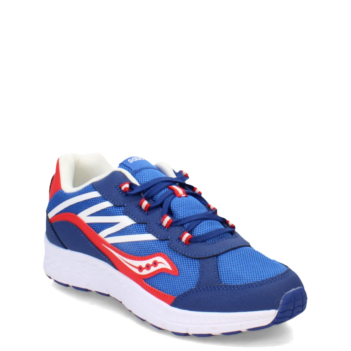 Big Kid (3.5-7)*Saucony Boy's , Dash Sneaker - Big Kid Blue/Red/White
