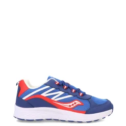 Big Kid (3.5-7)*Saucony Boy's , Dash Sneaker - Big Kid Blue/Red/White