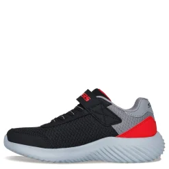 Little Kid (10.5-3)*Skechers Boy's , Bounder - Trekzic Sneaker - Little Kid Black/Red/Grey