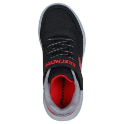 Little Kid (10.5-3)*Skechers Boy's , Bounder - Trekzic Sneaker - Little Kid Black/Red/Grey