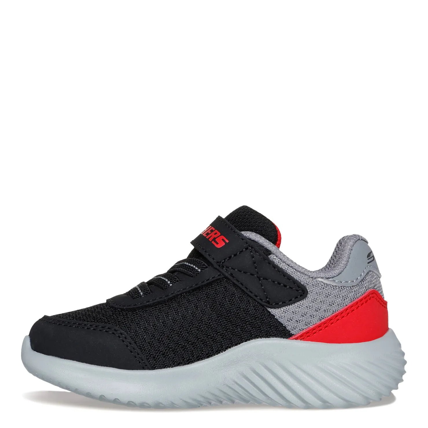 Toddler (3.5-10)*Skechers Boy's , Bounder - Trekzic Sneaker - Toddler Black/Red