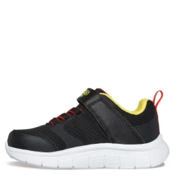 Toddler (3.5-10)*Skechers Boy's , Comfy Flex 3.0 Sneaker - Toddler Black/Red