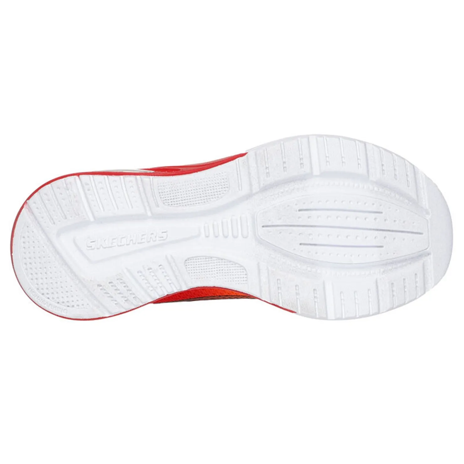 Little Kid (10.5-3)*Skechers Boy's , Microscope Max Advance Sneaker - Little Kid Black/Red/Orange