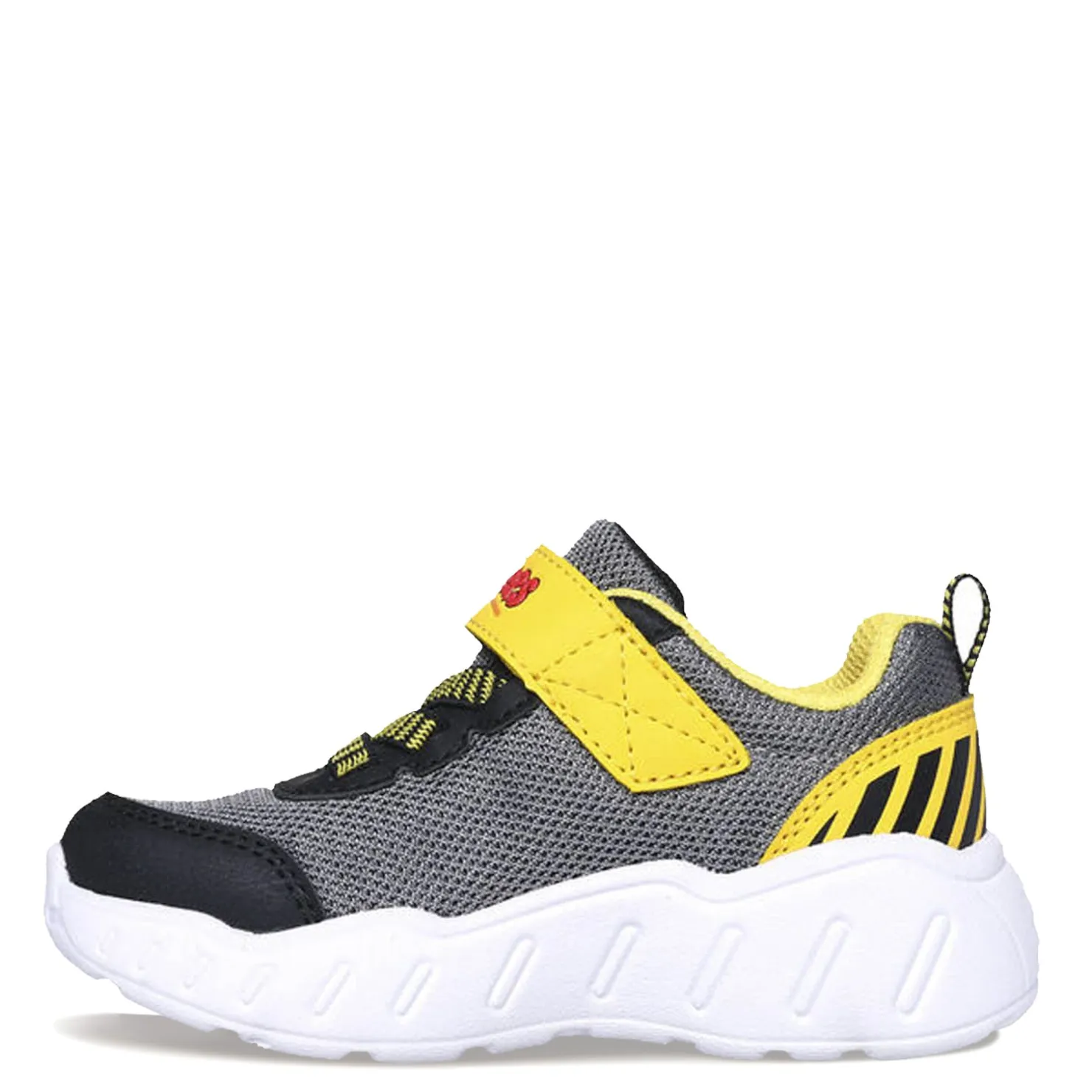Sneakers & Athletic*Skechers Boy's , Play Scene Sneaker - Toddler Black/Yellow