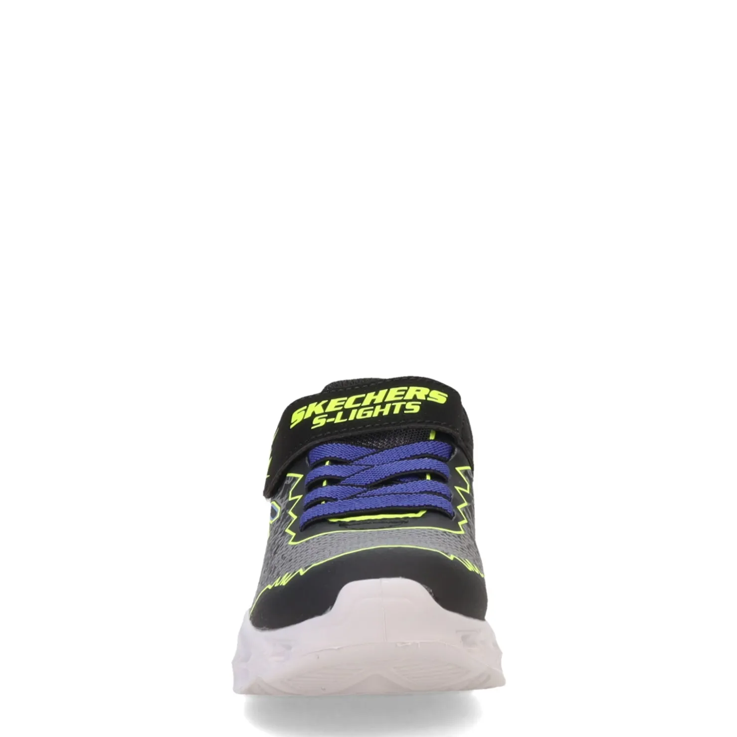 Little Kid (10.5-3)*Skechers Boy's , S Lights: Vortex 2.0 - Zorento Sneaker - Little Kid Black/Yellow/Blue Multi