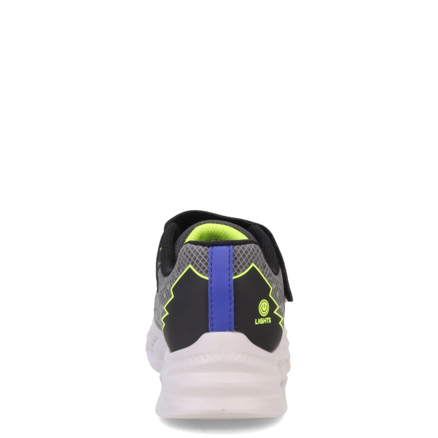 Little Kid (10.5-3)*Skechers Boy's , S Lights: Vortex 2.0 - Zorento Sneaker - Little Kid Black/Yellow/Blue Multi