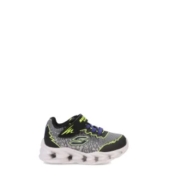 Toddler (3.5-10)*Skechers Boy's , S Lights: Vortex 2.0 - Zorento Sneaker - Toddler Black/Yellow/Blue Multi