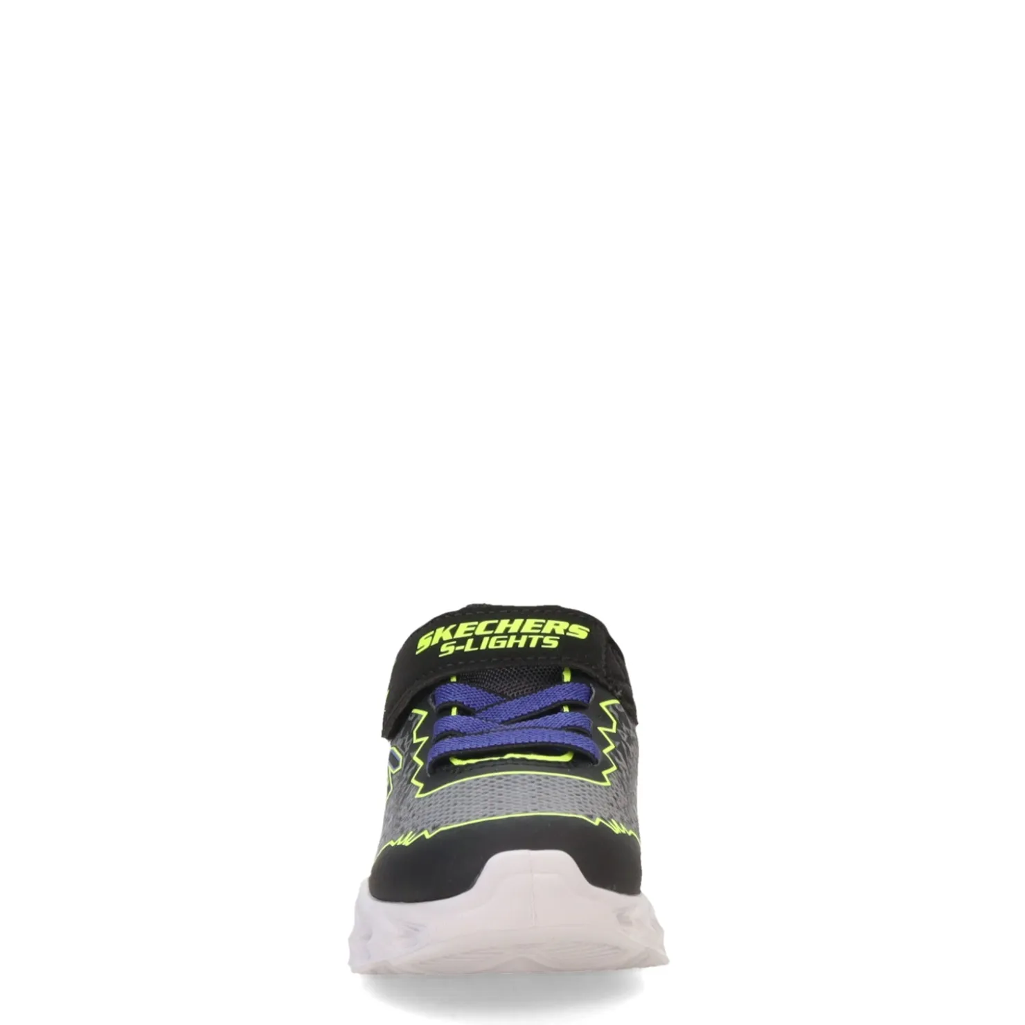 Toddler (3.5-10)*Skechers Boy's , S Lights: Vortex 2.0 - Zorento Sneaker - Toddler Black/Yellow/Blue Multi