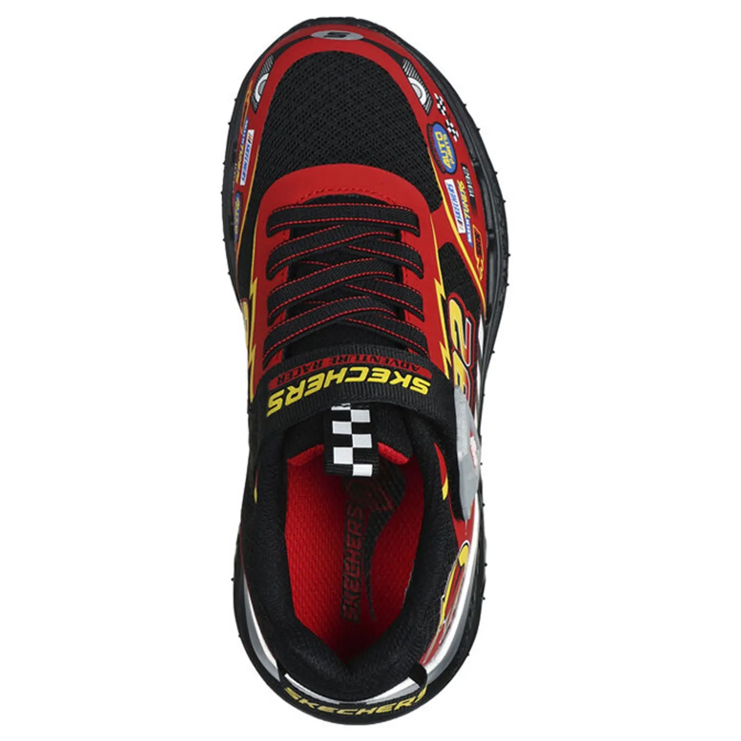 Little Kid (10.5-3)*Skechers Boy's , Skech Tracks Sneaker - Little Kid Black/Red
