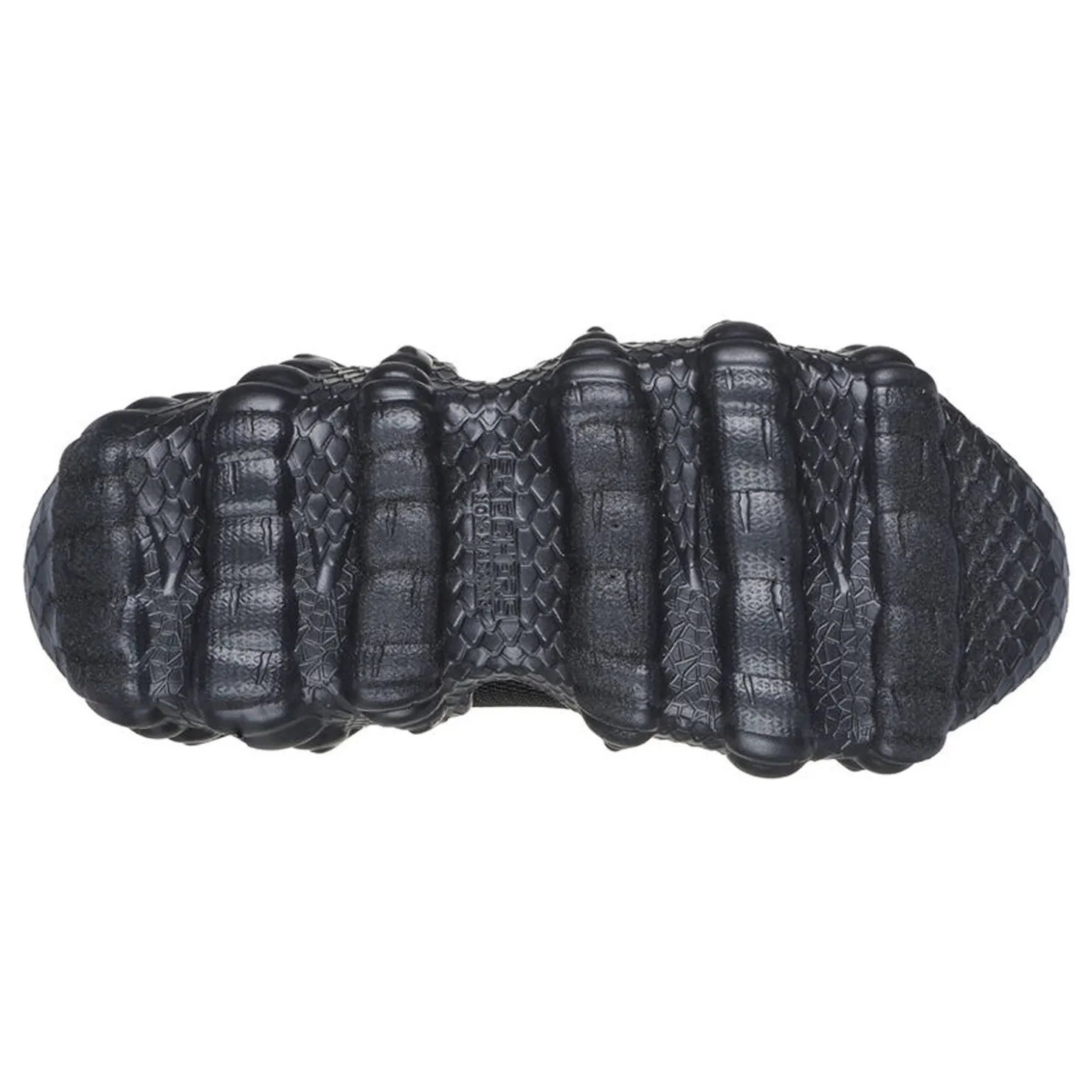 Little Kid (10.5-3)*Skechers Boy's , Skech-O-Saurus - Rapid-Dino Sneaker - Little Kid Black/Lime/Orange