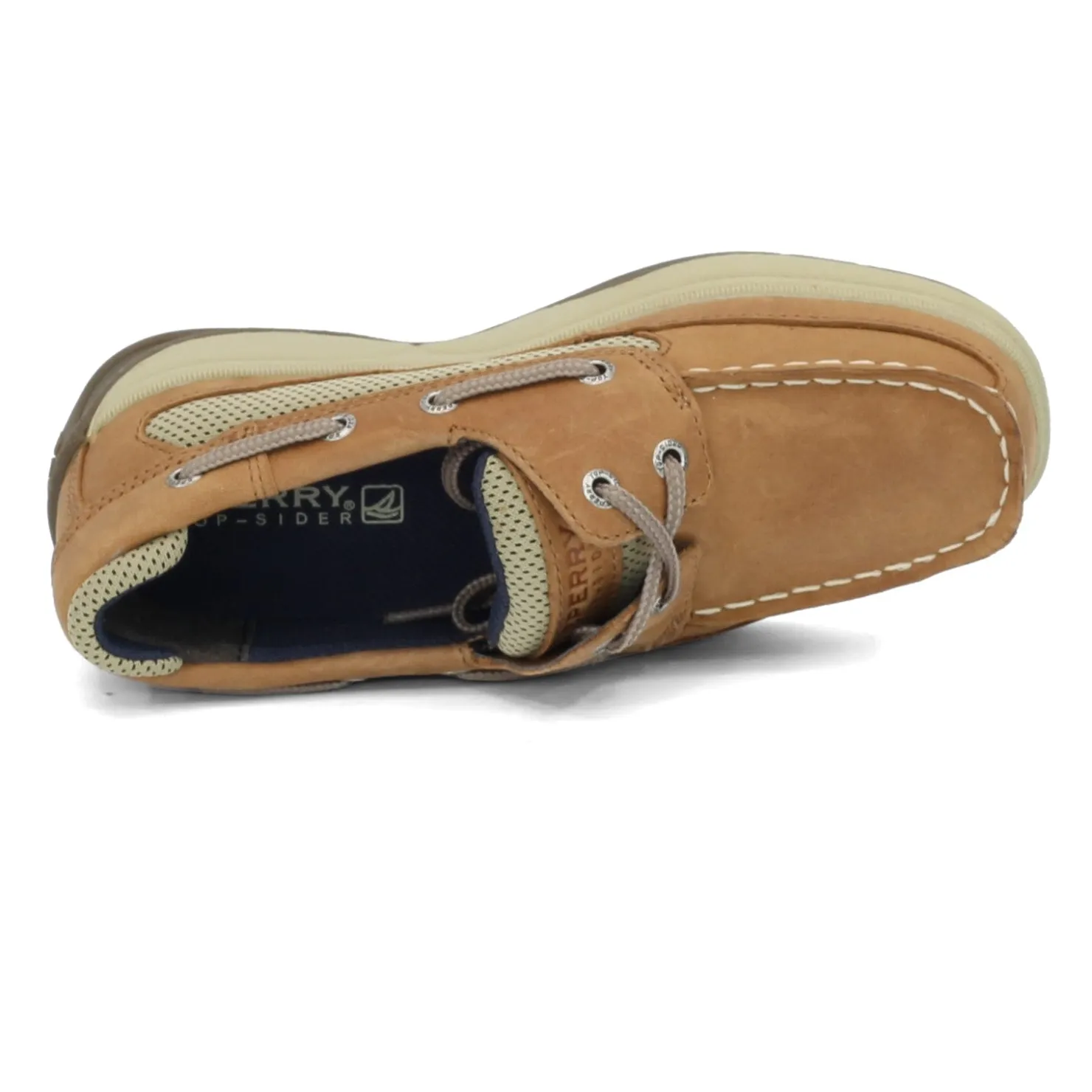 Little Kid (10.5-3)*Sperry Boy's Kids, Lanyard Boat Shoe - Little Kid & Big Kid Dark Tan