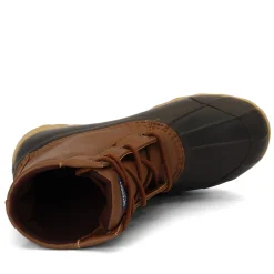 Little Kid (10.5-3)*Sperry Boy's , Port Duck Boot Tan Brown