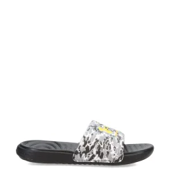 Big Kid (3.5-7)*Under Armour Boy's , Ansa Graphic Sandal - Big Kid Black/Mod Grey/Tahoe Gold