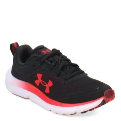 Big Kid (3.5-7)*Under Armour Boy's , Assert 10 Running Shoe - Big Kid Black/Deep Red