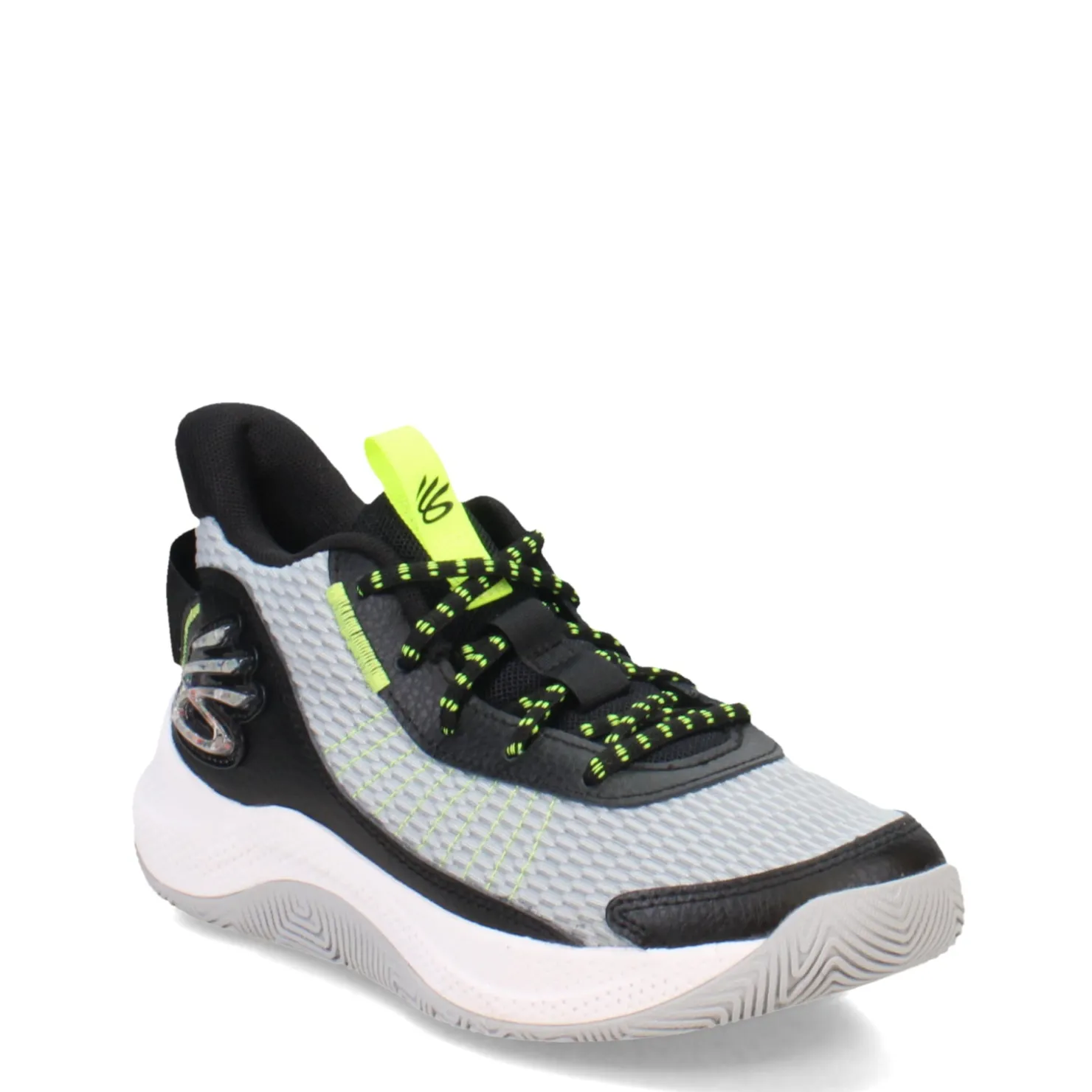 Big Kid (3.5-7)*Under Armour Boy's , Curry 3Z7 Basketball Shoe - Big Kid Mod Gray/Black/High Vis Yellow