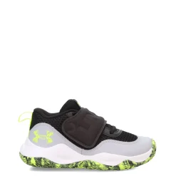 Little Kid (10.5-3)*Under Armour Boy's , Zone BB 2 Basketball Shoe - Little Kid Black/Mod Gray/Hgh Vis Yellow