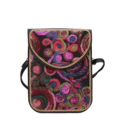 Handbags*Coco & Carmen , Artisan Felt Crossbody Purple