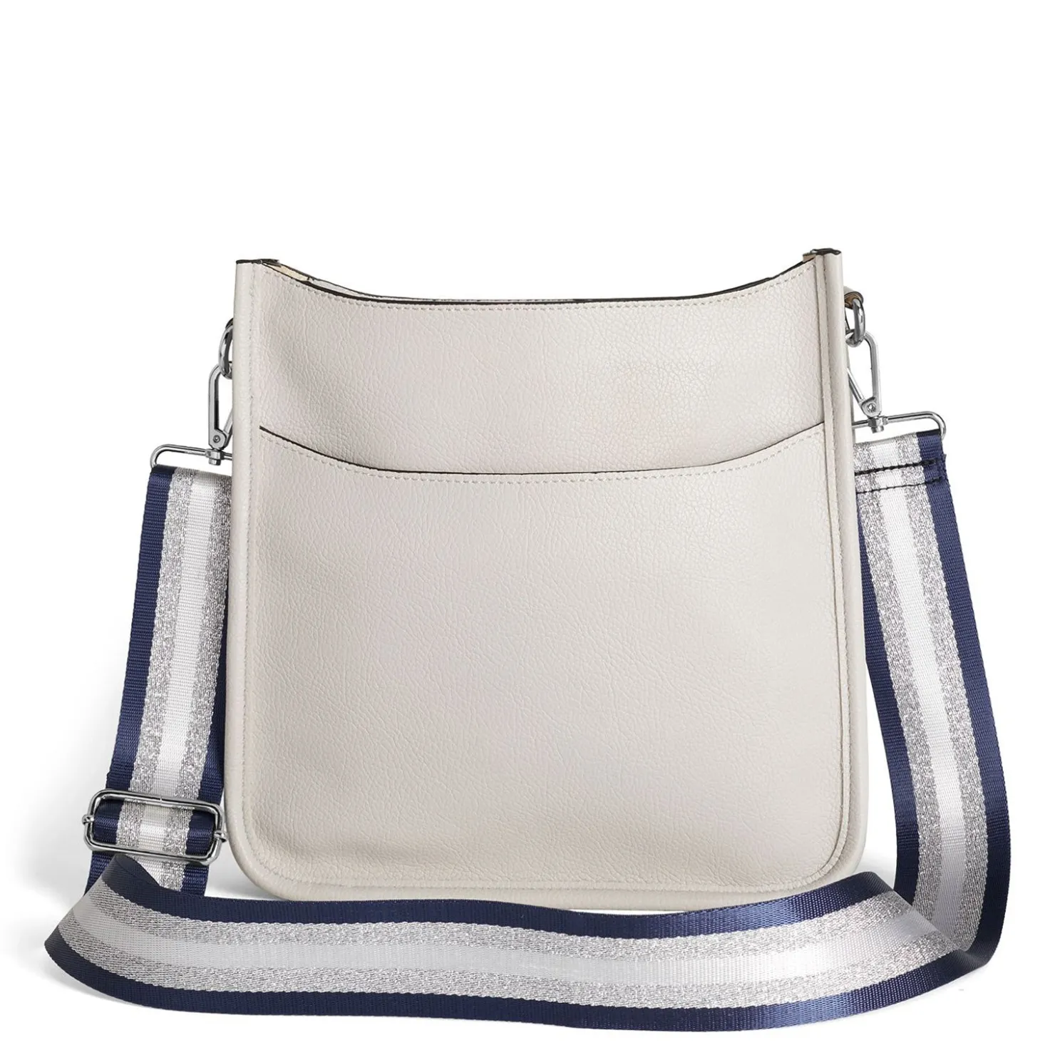 Handbags*Coco & Carmen , Mini Alma Zip Top Messenger Grey