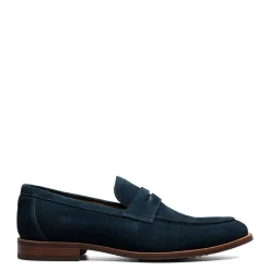 Dress*Florsheim Men's, Rucci Mox Toe Penny Loafer Navy Suede