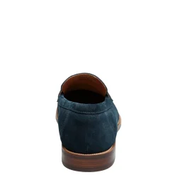 Loafers*Florsheim Men's, Rucci Mox Toe Penny Loafer Navy Suede