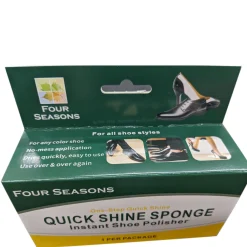 Shoe Care & Polish*Miami Leather Co Four Seasons, Quick Shine Sponge Not Applicable