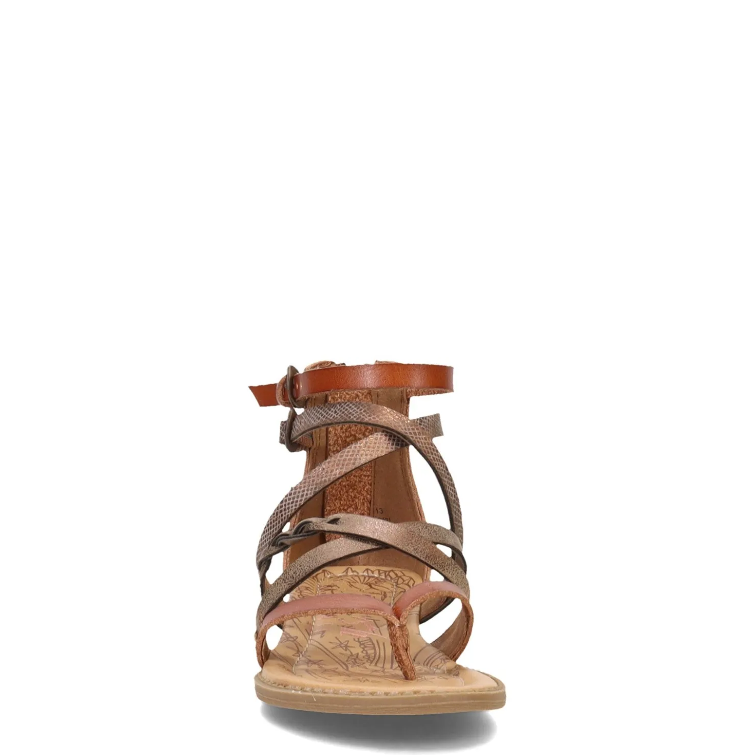 Little Kid (10.5-3)*Blowfish Malibu Girl's , Bungalow Sandal - Little Kid & Big Kid Tan / Dark Brown