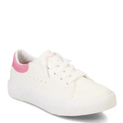 Little Kid (10.5-3)*Blowfish Malibu Girl's , Cambria-K Sneaker - Little Kid & Big Kid White/Pink