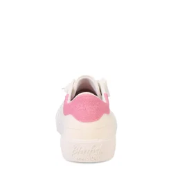 Sneakers & Athletic*Blowfish Malibu Girl's , Cambria-K Sneaker - Little Kid & Big Kid White/Pink