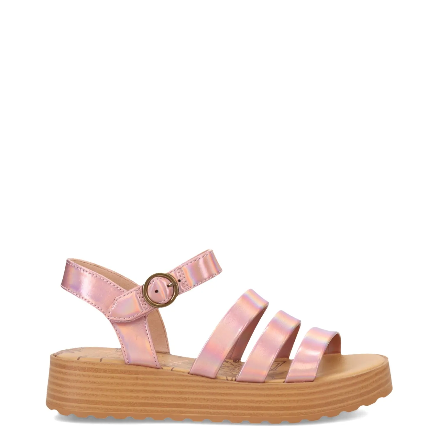 Sandals*Blowfish Malibu Girl's , Jaylen-K Sandal - Little Kid & Big Kid Ether Pink Disco