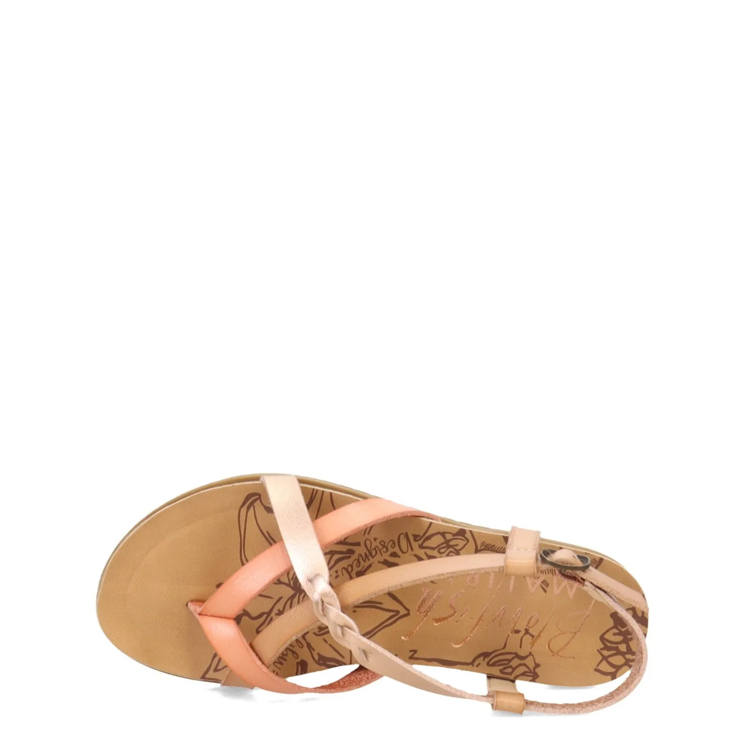 Little Kid (10.5-3)*Blowfish Malibu Girl's , Mixo-T Sandal - Little Kid & Big Kid Pink Multi