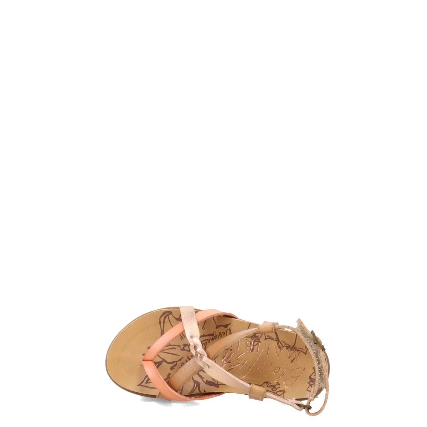Sandals*Blowfish Malibu Girl's , Mixo-T Sandal - Toddler & Little Kid Pink Multi