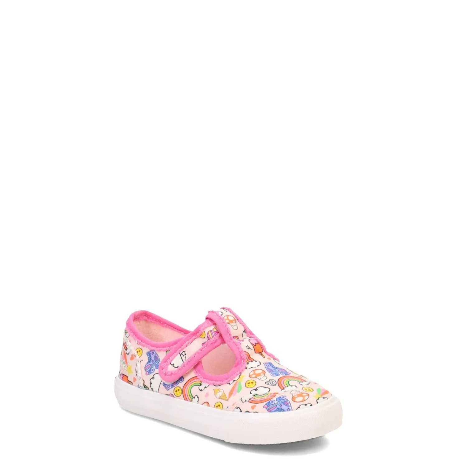 Sneakers & Athletic*Blowfish Malibu Girl's , Mollie-T Sneaker -Toddler & Little Kid Pink Multi