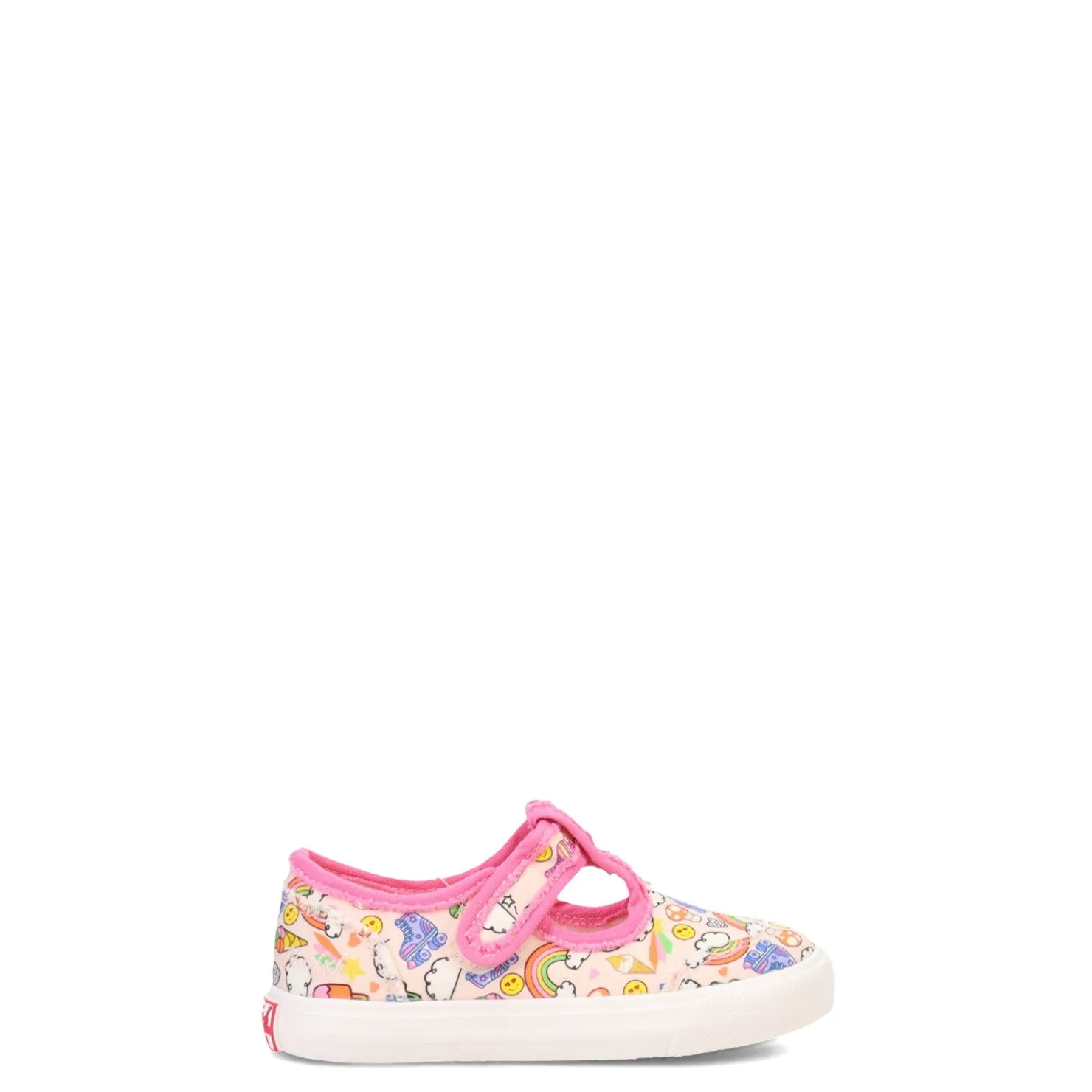 Sneakers & Athletic*Blowfish Malibu Girl's , Mollie-T Sneaker -Toddler & Little Kid Pink Multi