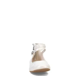 Flats*Blowfish Malibu Girl's , Pushi-K Flat - Little Kid & Big Kid White Metallic