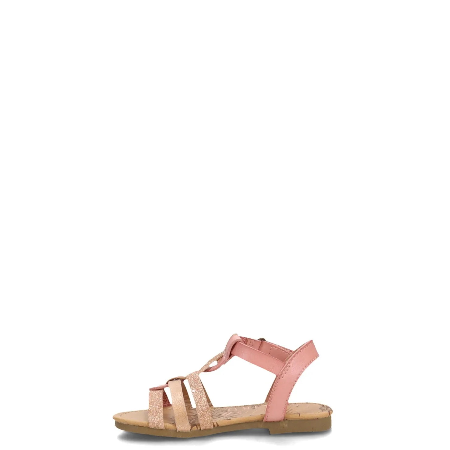 Little Kid (10.5-3)*Blowfish Malibu Girl's , Sabini-T Sandal - Toddler & Little Kid Pink Glitter
