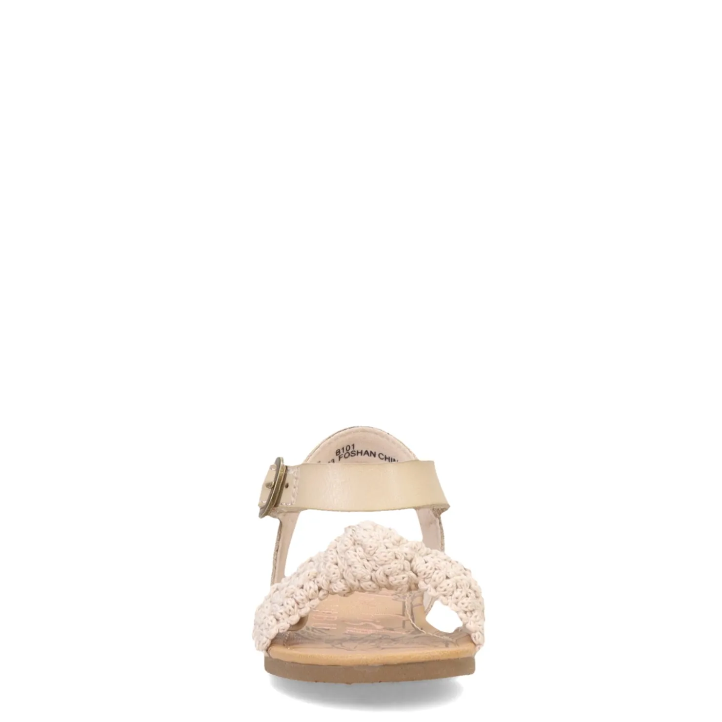 Toddler (3.5-10)*Blowfish Malibu Girl's , Sassy-T Sandal - Toddler & Little Kid Off-White