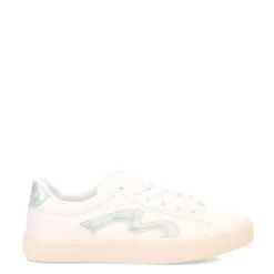 Sneakers & Athletic*Blowfish Malibu Girl's , Vice-K Sneaker - Little Kid & Big Kid White Ella/Mint Voyager